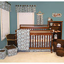 Blue and Brown Theme Room